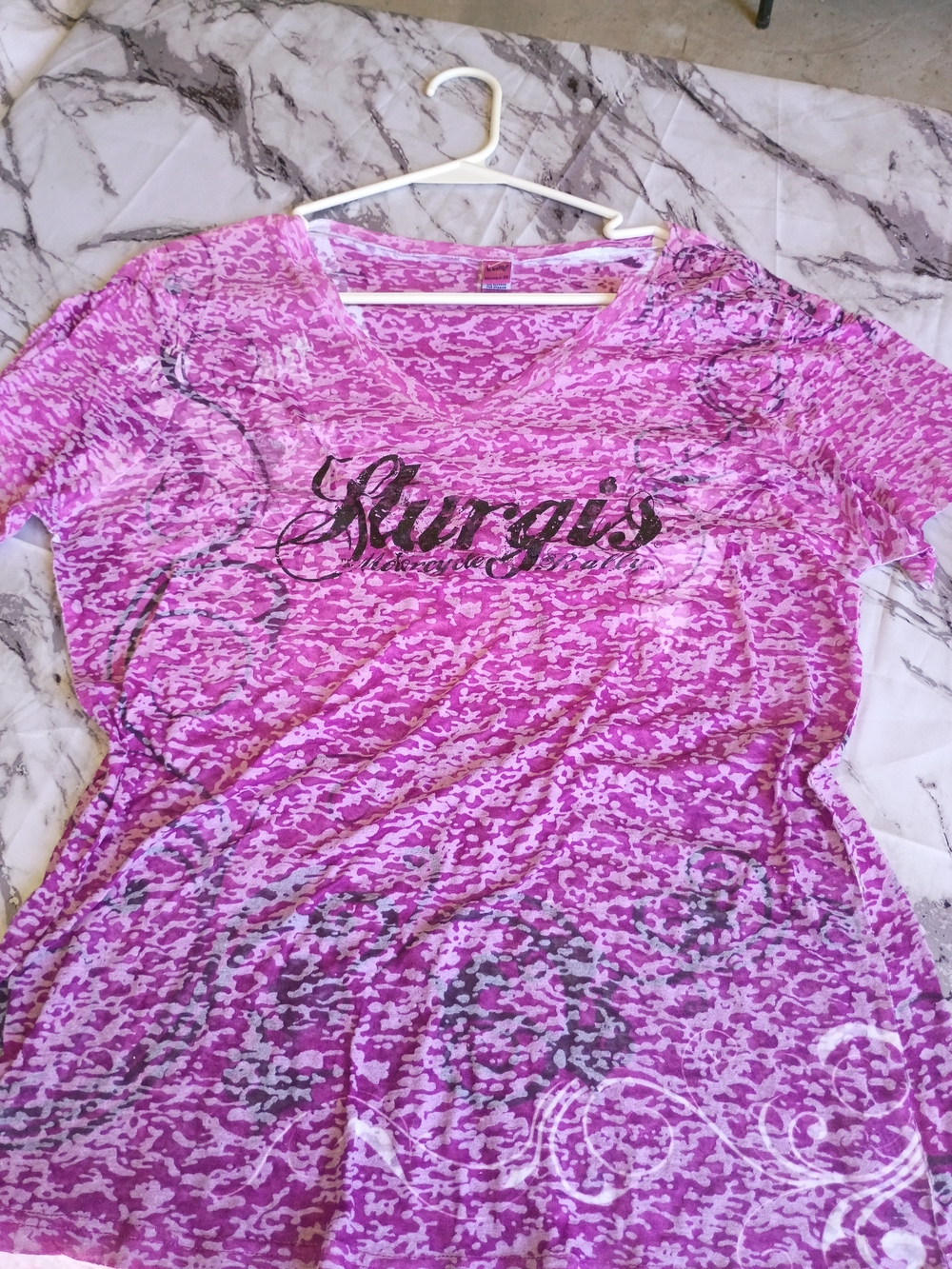 Harley-Davidson Pink Graphic Short Sleeve Tee
